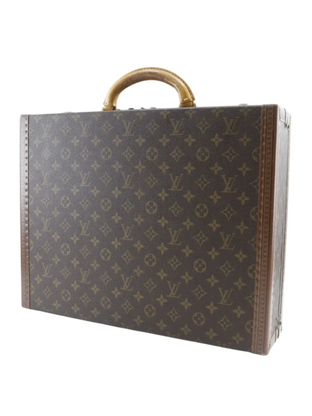 Louis Vuitton President Monogram Canvas Brown Trunk